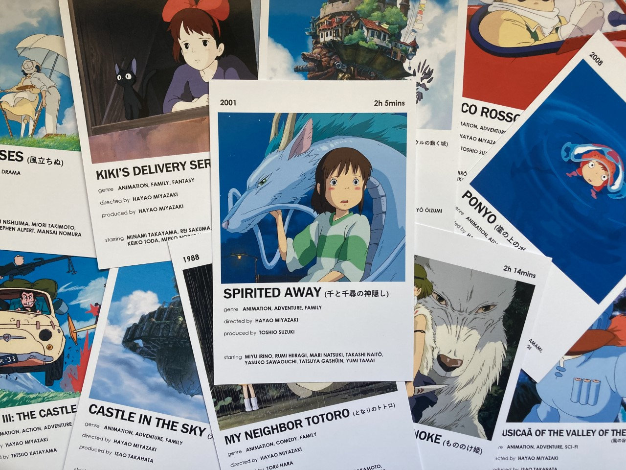 Ghibli Minimalist Poster Bundle – Sylvan Design Co.
