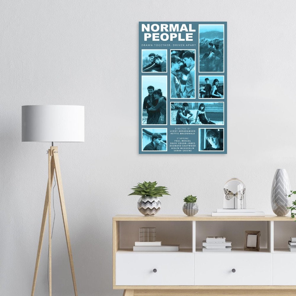 Normal Person Posters Normal People Aesthetic Movie Poster Print Premium Wall Art Design - Etsy