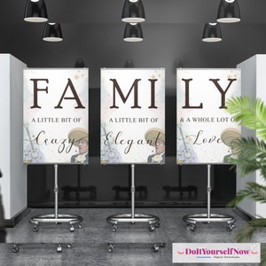 Family A Little Bit of Crazy Print, Family Quotes, Family Sign, Printable Wall Art, Family Definition Printable, Wall Decor Sign Art Family