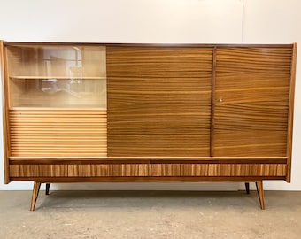 Highboard, palissander, jaren 60, vintage, midcentury modern