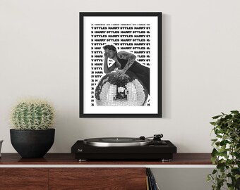 Harry Styles Fashion Vintage Poster | Only Classy | A2 A3 A4