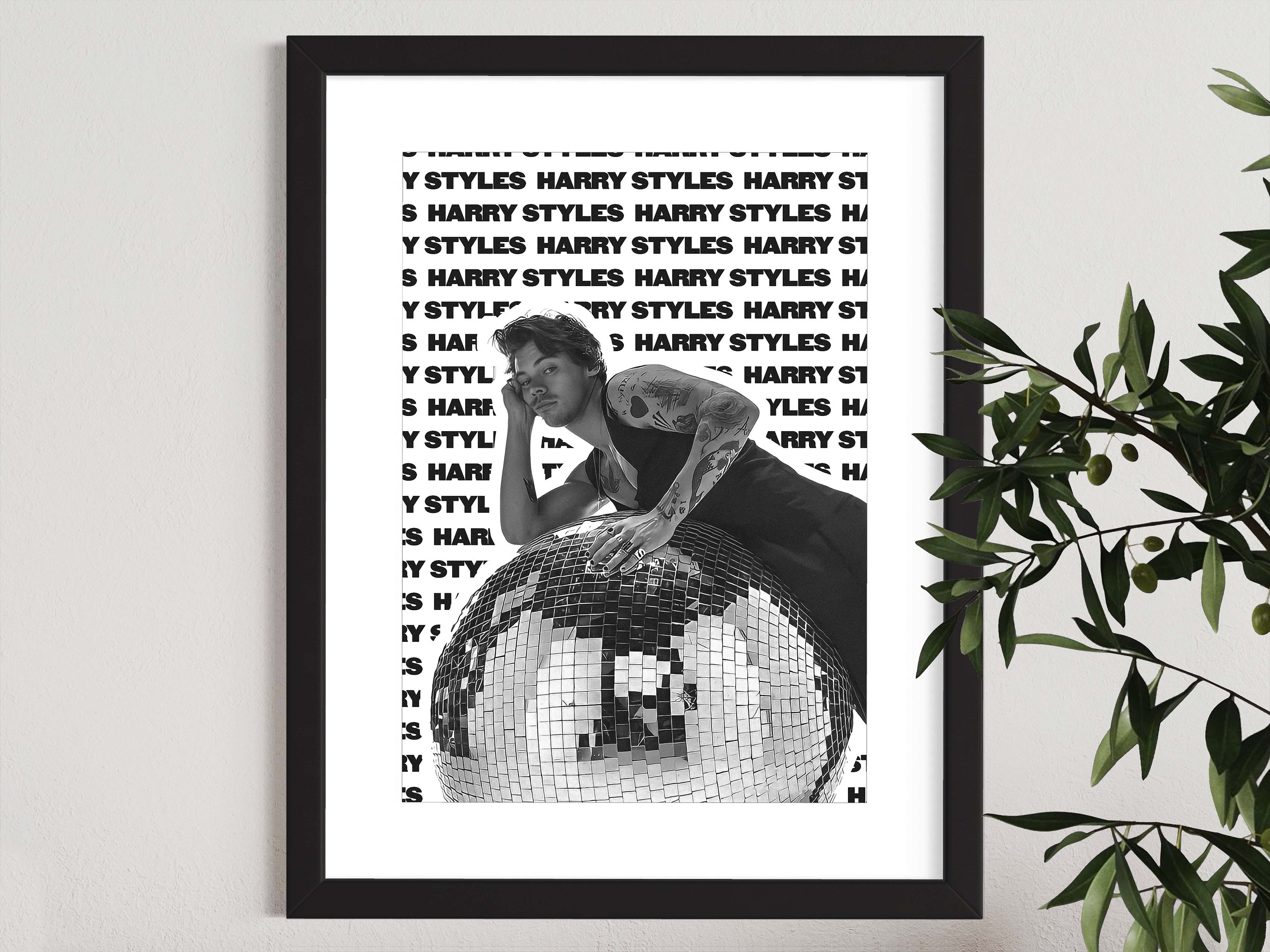 Harry Styles Fashion Vintage Poster | Only Classy | A2 A3 A4