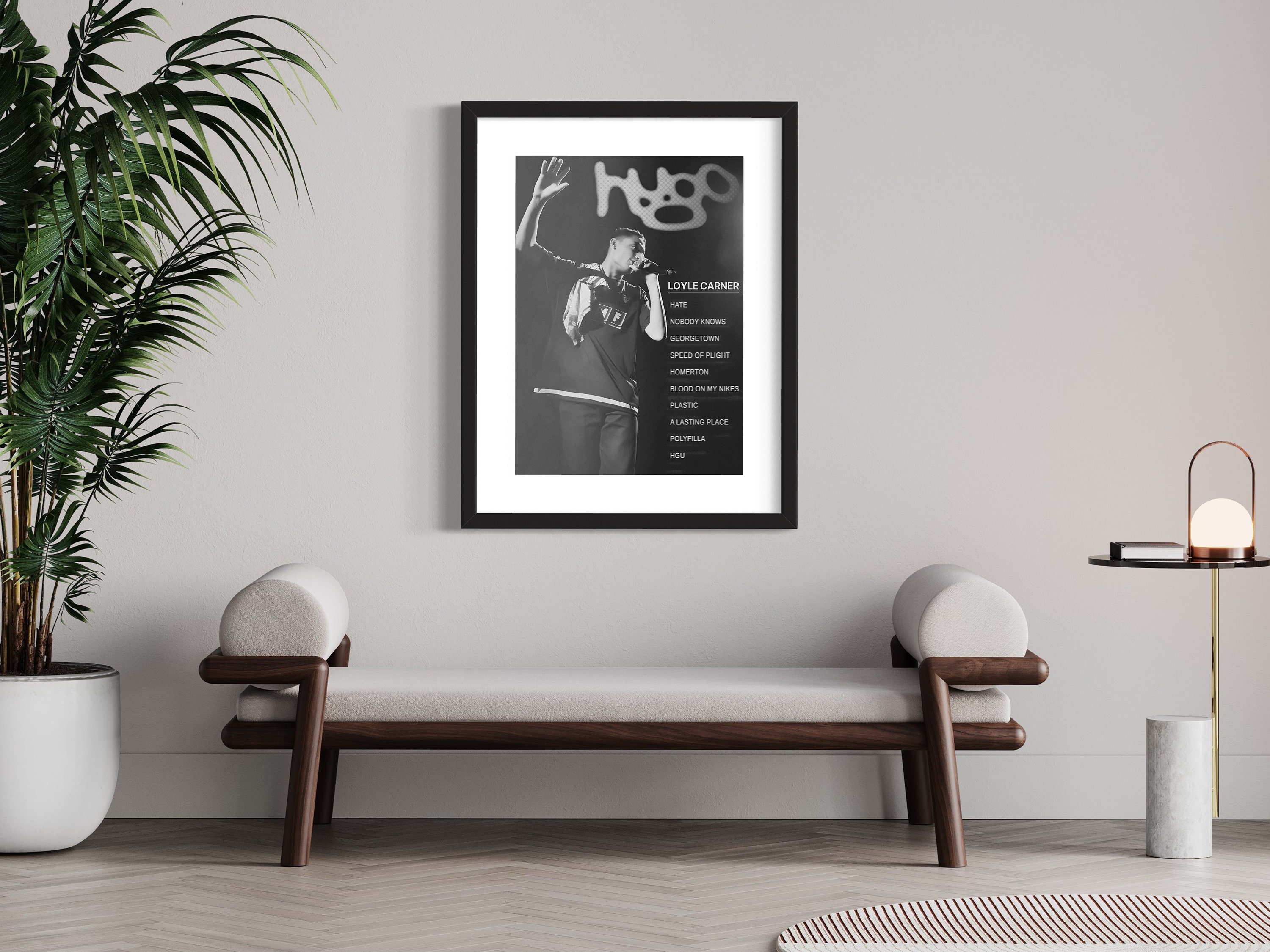 Loyle Carner Vintage Poster | Album Art Hugo Poster | A2 A3 A4