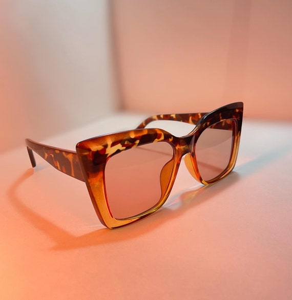 Intuition-half Leopard Sunglasses Cat Eye Shades Eyewear Sun  display picture 1