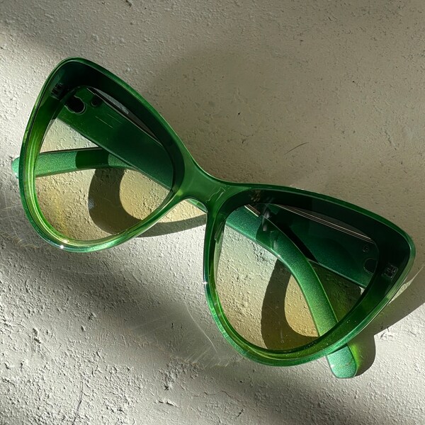Green Sunglasses Etsy