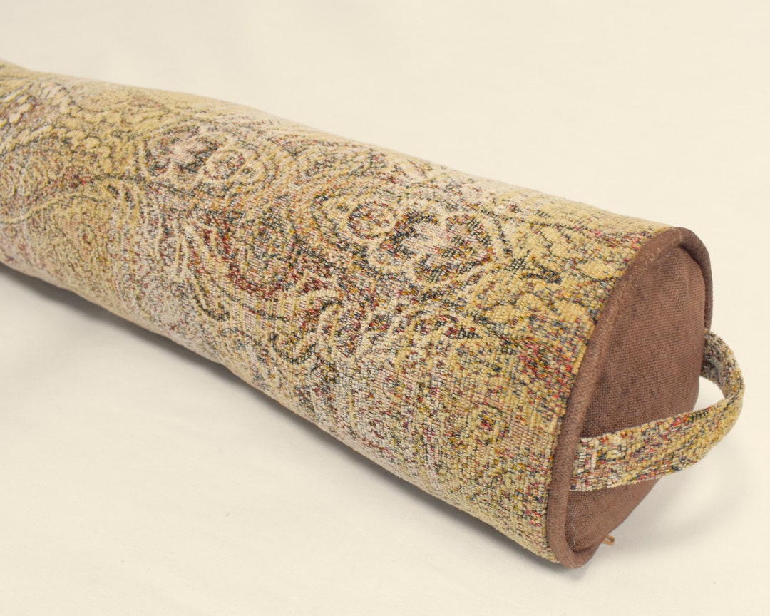 Draught Excluder Door Snake Make From Quality Patterned Fabric Zipped