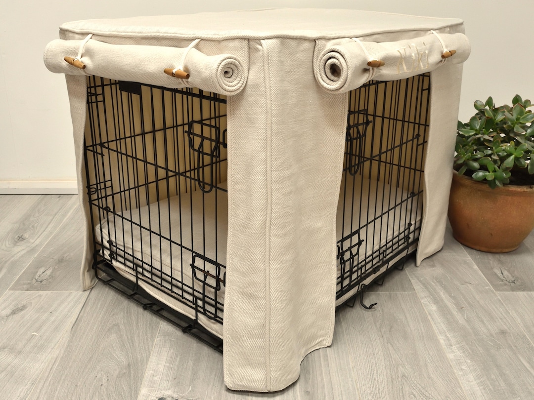 Deluxe Dog Crate Covers, Cushions and Bumpers Made to Measure in a ...