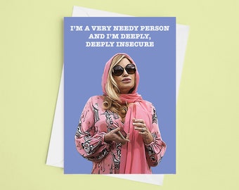 Tanya McQuoid - White Lotus - Jennifer Coolidge - You Got This - These Gays  - Birthday/Anniversary/Friendship Funny Meme Card