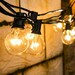 50 ft Outdoor String Bulb Globe Lights | Perfect for Gardens, Weddings, Gatherings etc | Garden Decoration | 