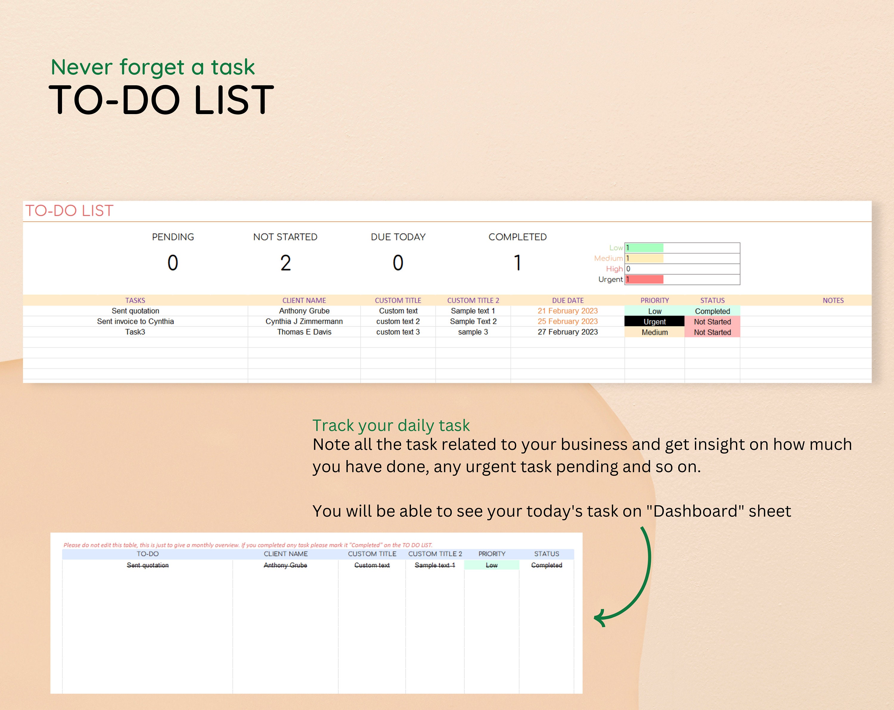 Customer Database Tracker Example Client Tracker Excel Sheet, CRM Template, Client Database Spreadsheet ...