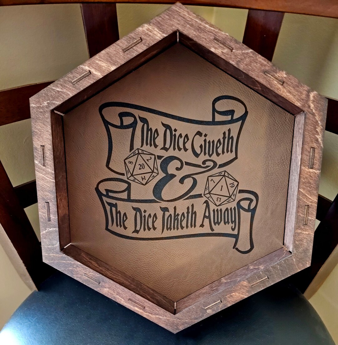 Dice Tray Dnd Dice Tray, Farkle, Yahtzee, Bunco, Game Dice Tray, Board