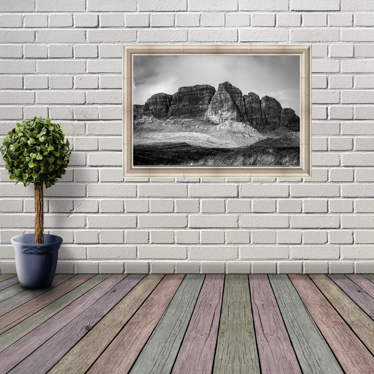 Land of the Giants - Giclee Fine Art Print – Mountain Landscape ...
