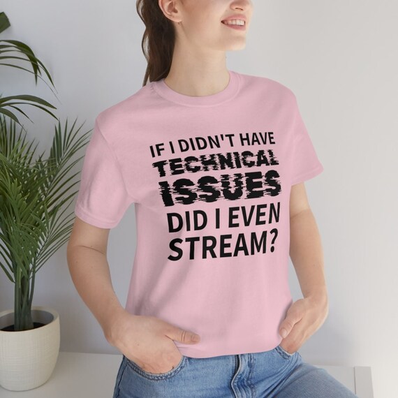 Streamer Shirt for Twitch Streamers and Content Creators Etsy