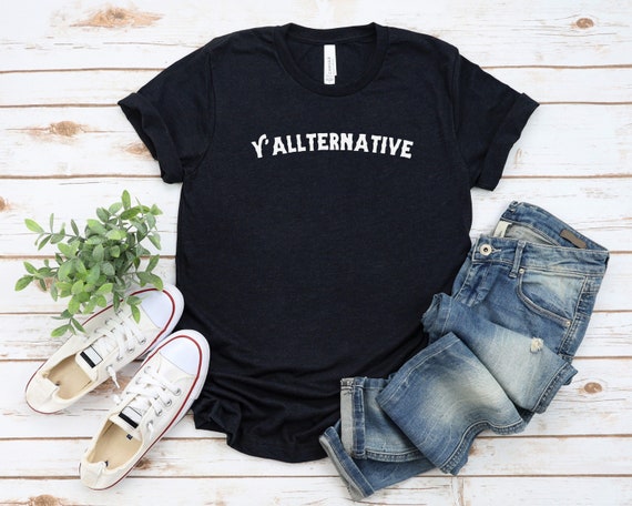 Yallternative Shirt, Southern Gothic Clothing, Southern Gothic Fashion, Alt Clothing,  Western Goth, Alt Clothes