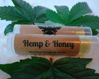 Hemp & Honey Organic Lip Balm