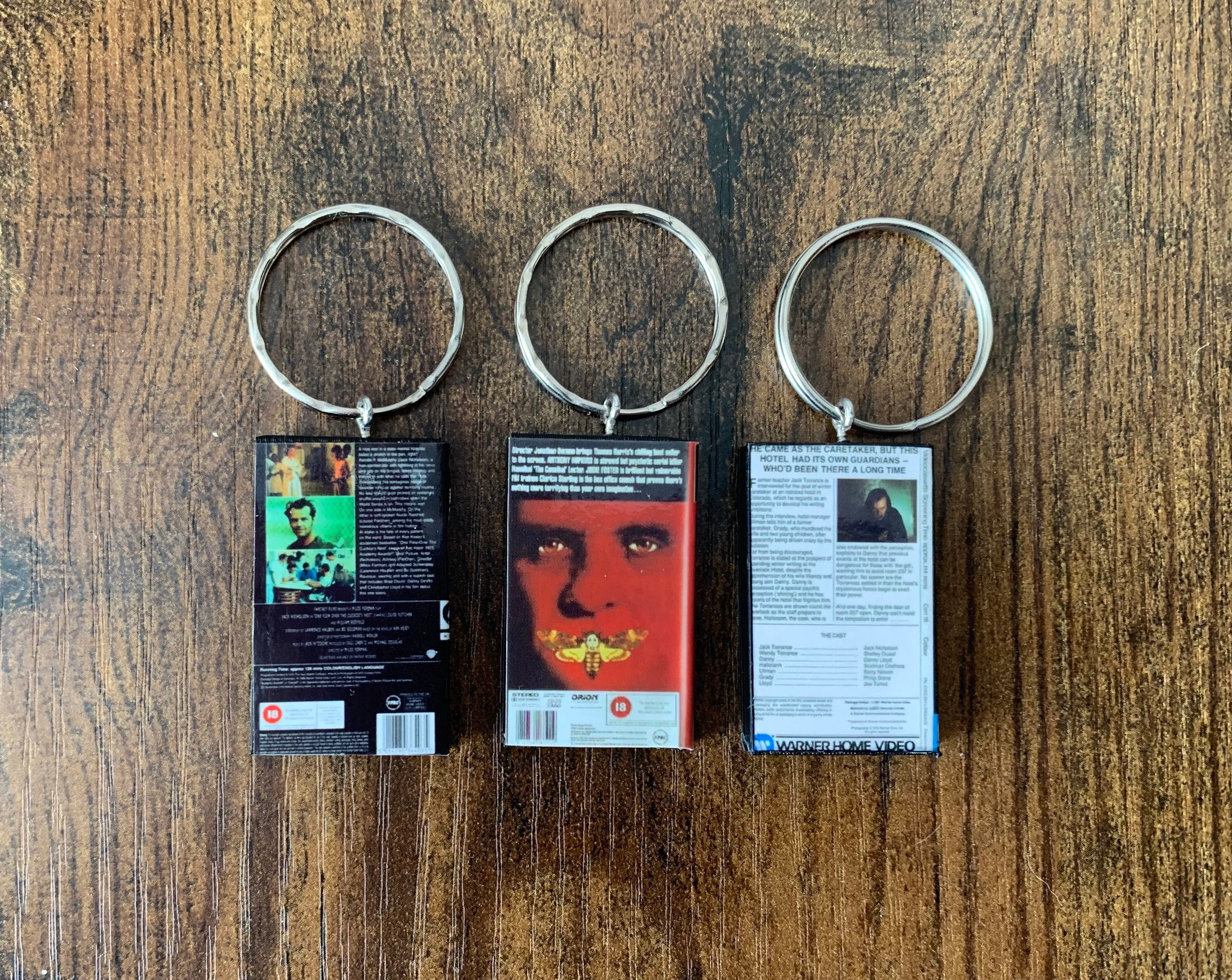 Miniature VHS Movie Keyring ANY Movie You Like Novelty 80s Etsy UK