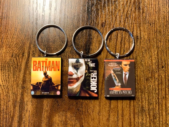 Miniature DVD Movie Keyring | ANY Movie You Like | Novelty Gift Keychain | Secret Santa | Birthday Party Bags | Keyring Charm