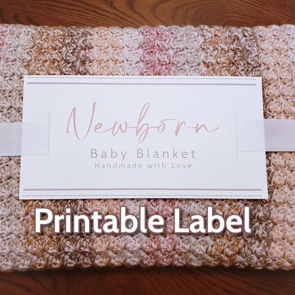 Blanket Label Etsy