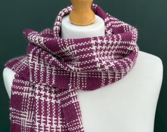 Rigid Heddle Loom Scarf Weaving Pattern: Colour and Weave Design (PDF Download)
