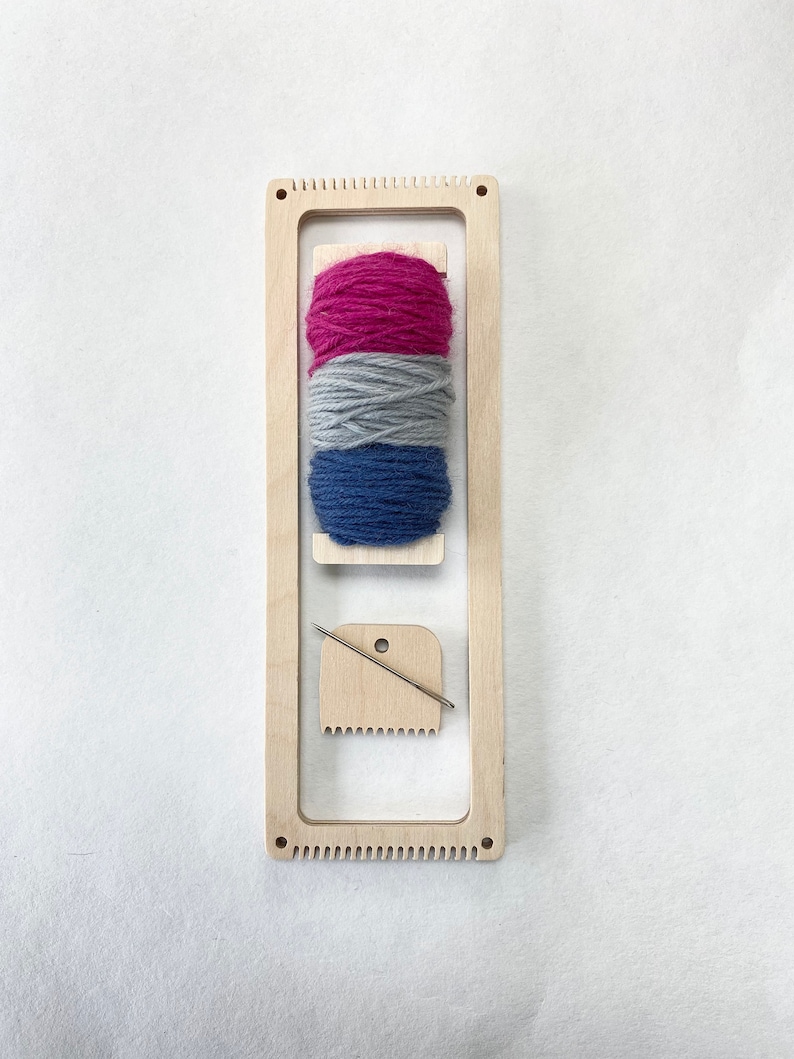 Bookmark Weaving Loom Kit Learn to Weave With British Yarn in Etsy