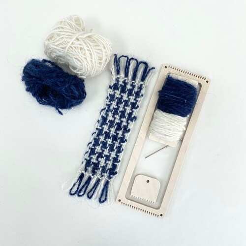 Bookmark Weaving Loom Kit Learn to Weave With British Yarn in Etsy