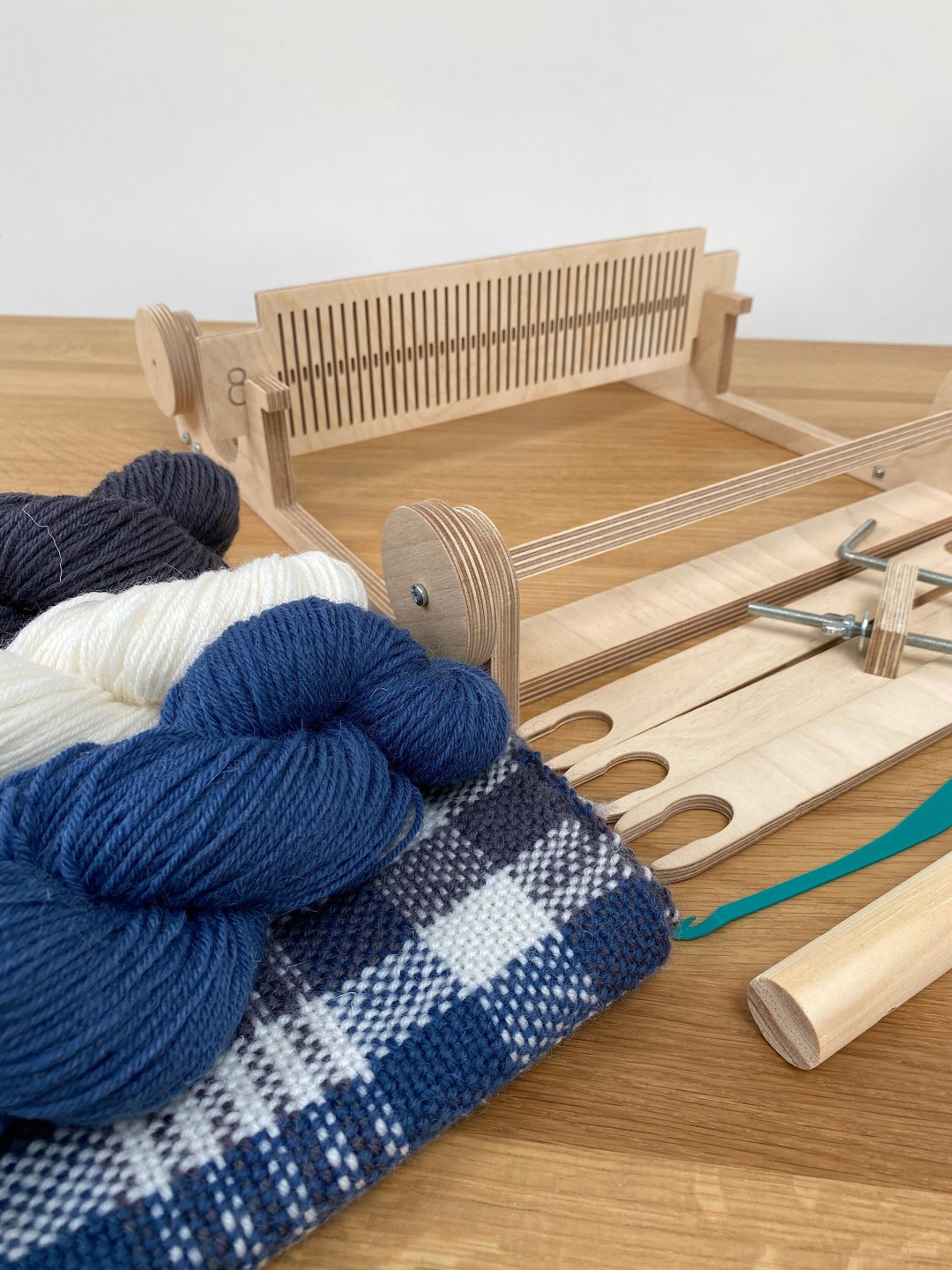 Rigid Heddle Loom, Scarf Weaving Kit Learn to Weave With This Loom