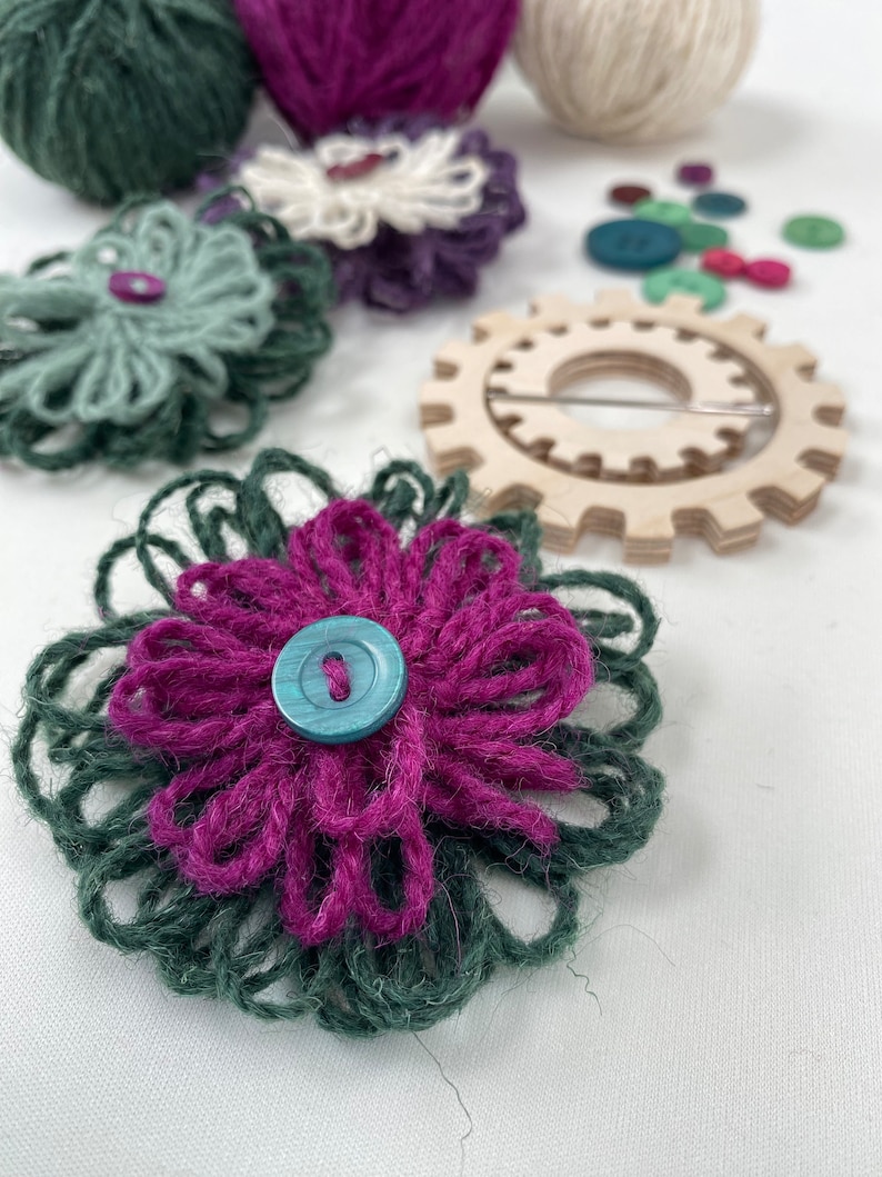 Flower brooch kit