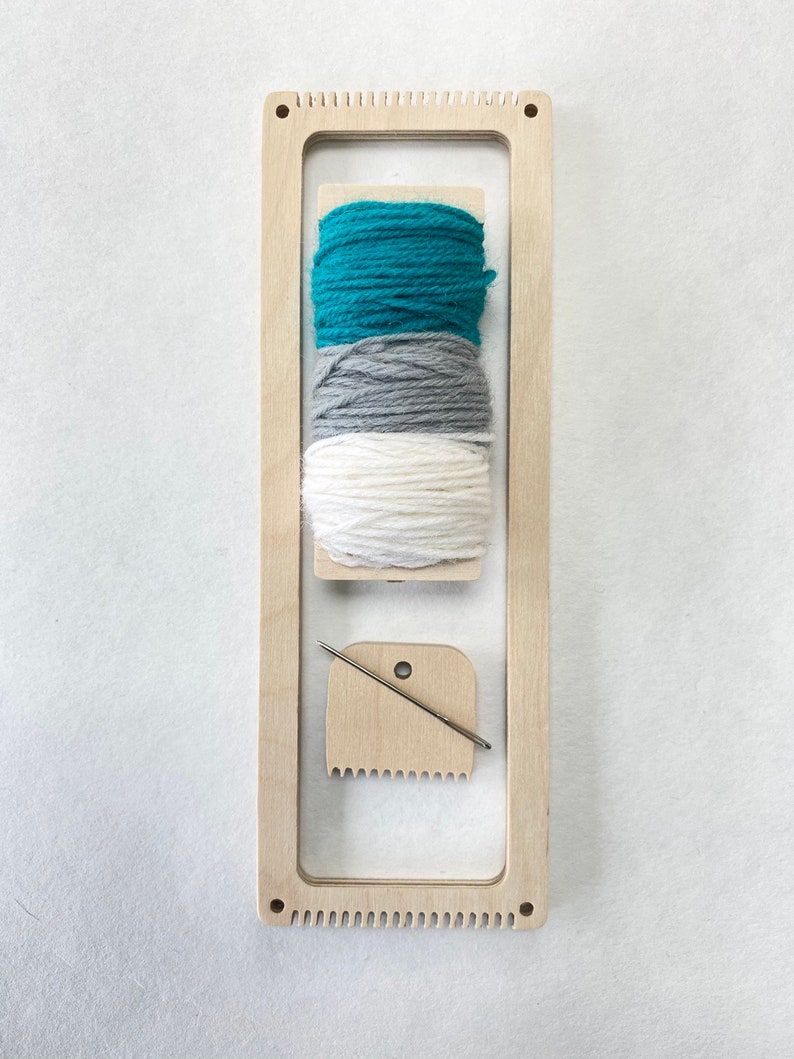 Bookmark Weaving Loom Kit Learn to Weave With British Yarn in Etsy