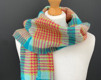 Rigid Heddle Loom Scarf Weaving Pattern: Houndstooth Design (PDF Download)