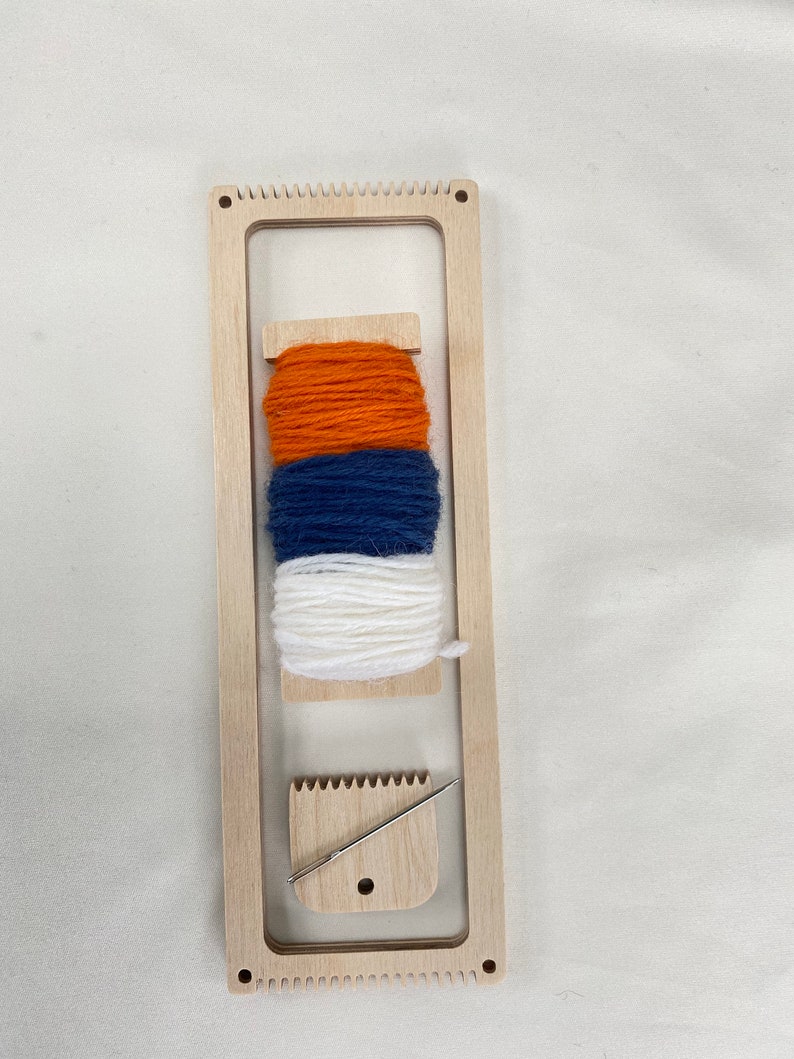 Bookmark Weaving Loom Kit Learn to Weave With British Yarn in Etsy