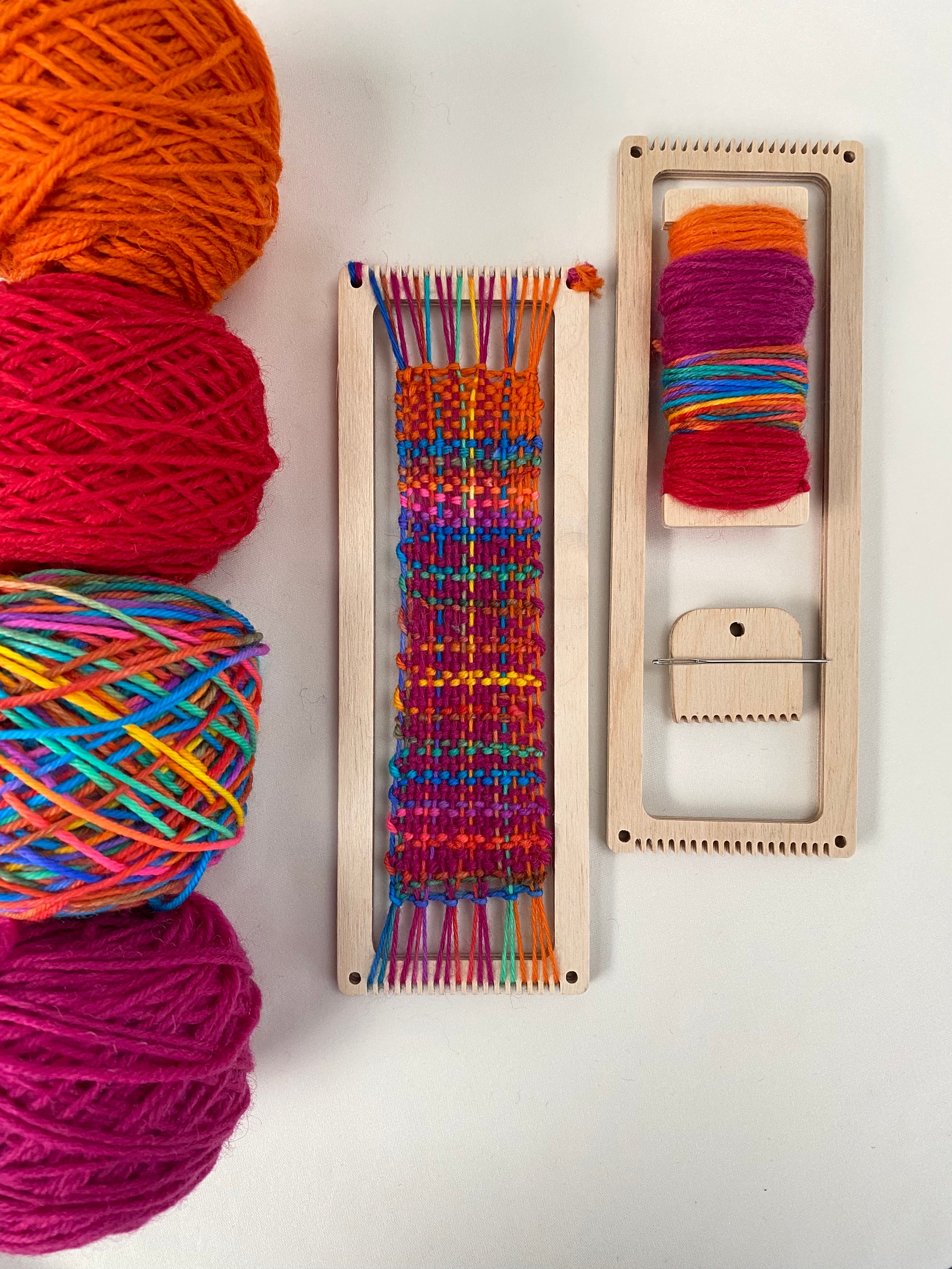 Bright Bookmark Weaving Loom Kit Learn to Weave With Fun Etsy UK