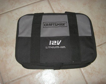 1 Tote  Carrying Case Tool Bag for Craftsman Nextec tools 12" x 9" x 3"