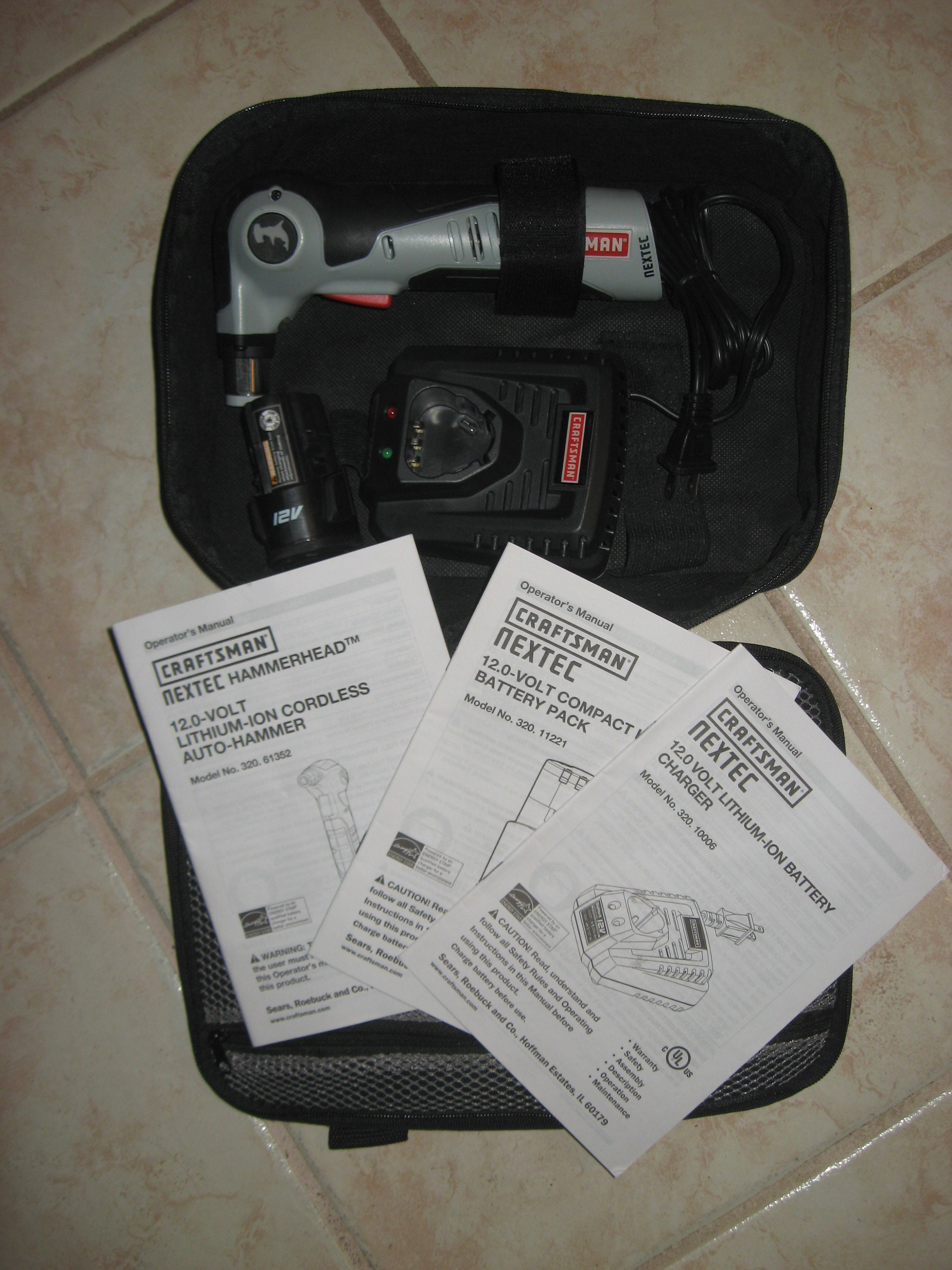 New Craftsman Nextec Hammerhead 12V Volt Auto Hammer Kit Tool Etsy
