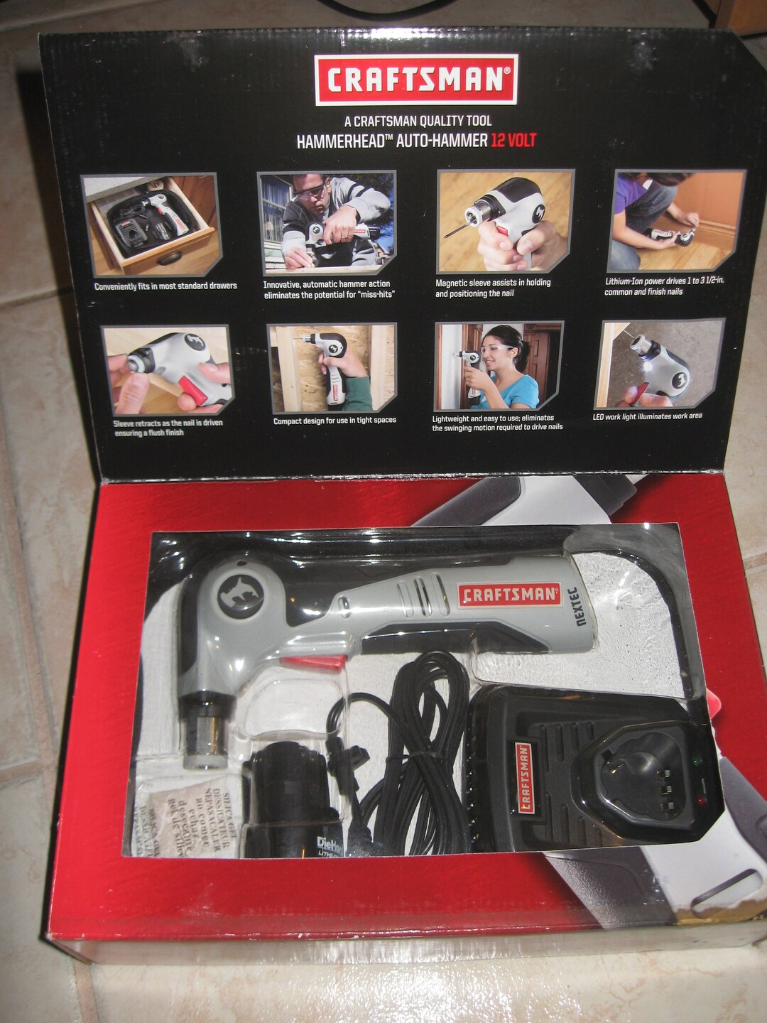 New Craftsman Nextec Hammerhead 12V Volt Auto Hammer Kit Tool Etsy