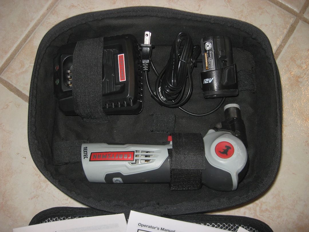 Craftsman Nextec Articulating Hammerhead 12V Auto Hammer Kit W Charger