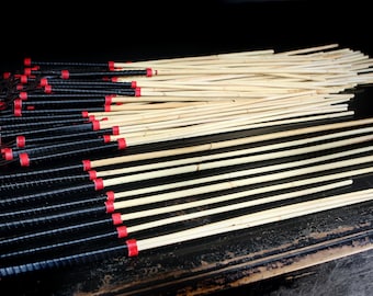 Exclusive Dragon Rattan Cane 36/30/24/20" (90/75/60/50 cm) in Two Diameters: Thick (7-10 mm) and Thin (5-7 mm)