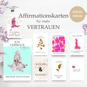 Affirmationen Dankbarkeit Affirmationskarten Selbstliebe Affirmation Sprüche Motivation Karten Download Inspiration Positiv Denken Vertrauen