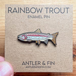 Rainbow Trout Fish Pin