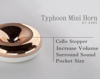 Typhoon Cello Minihorn endpin holder (Made in TAIWAN)