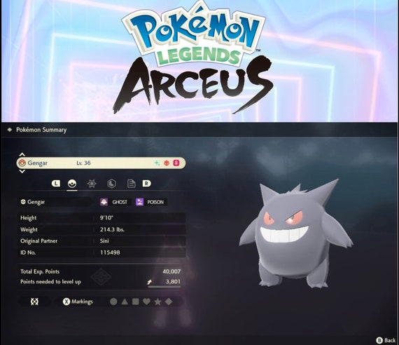 Pokemon Legends Arceus PICK ANY x1 SHINY✨ALL🟢 HISUI POKEDEX