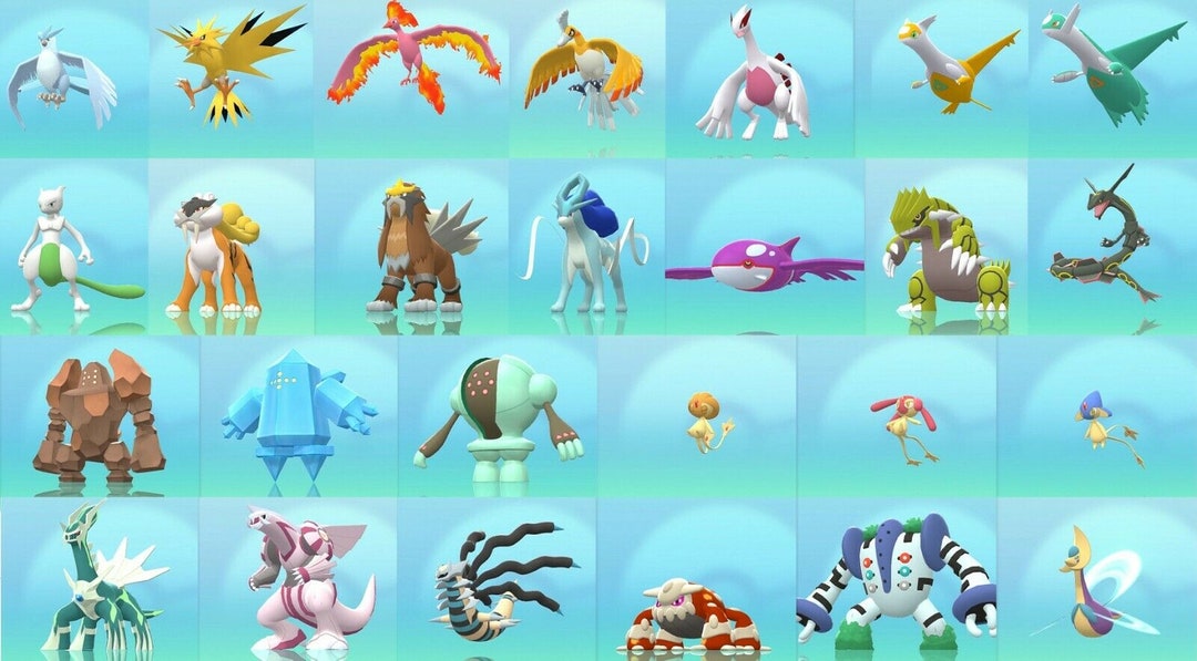 All 39 Legendaries and Mythicals available in Brilliant Diamond and Shining  Pearl - PokeFlash