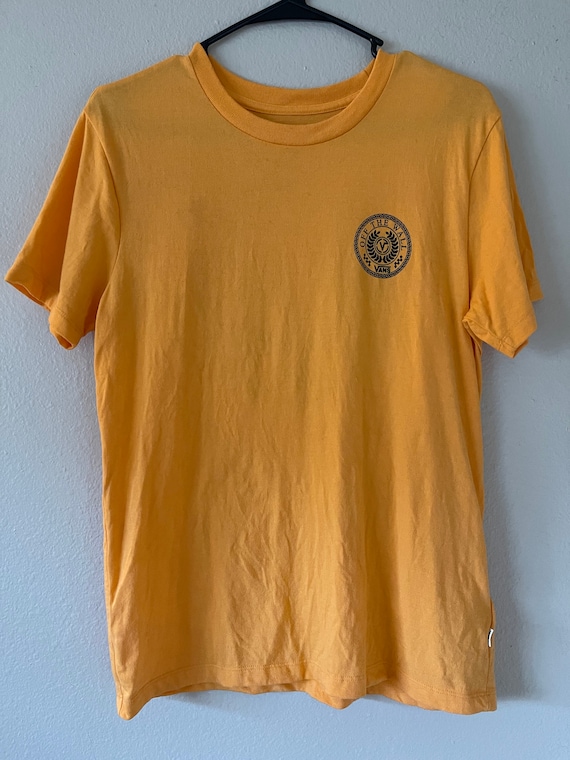 Vintage Vans Bright Orange T-Shirt - image 1