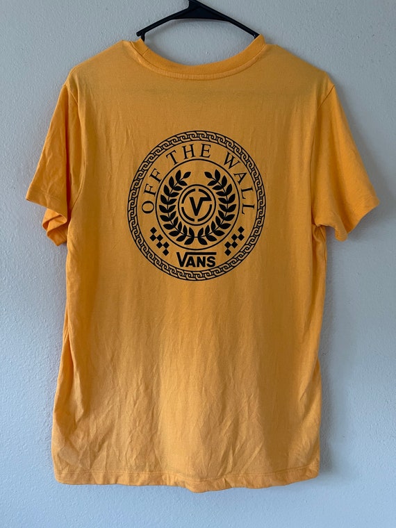 Vintage Vans Bright Orange T-Shirt - image 2