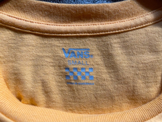 Vintage Vans Bright Orange T-Shirt - image 3