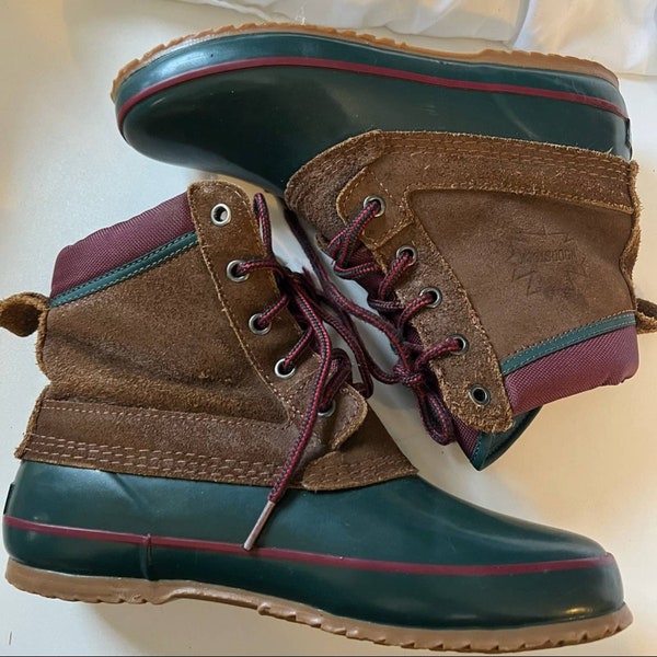 Vintage Duck Boots - Etsy