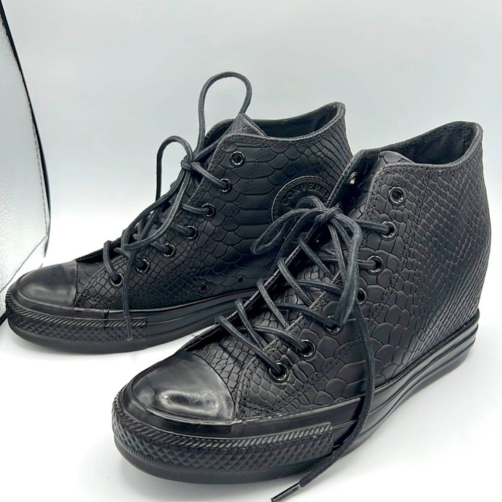 Snake Skin Converse - Etsy