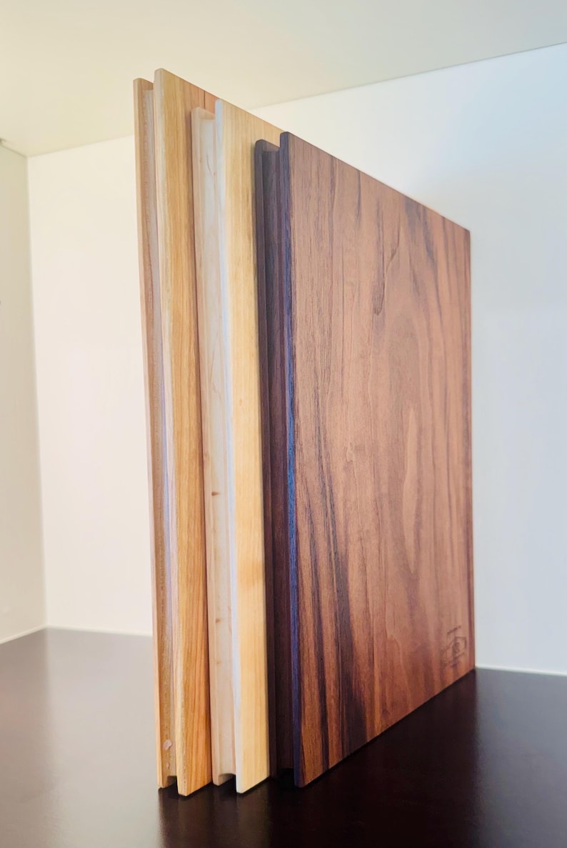 The Library- charcuterie/ cutting board set with storage image 3