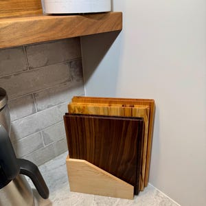 The Library- charcuterie/ cutting board set with storage image 17
