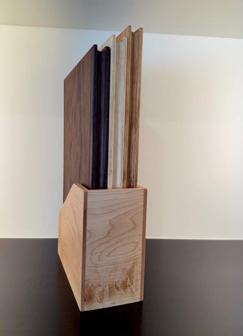 The Library- charcuterie/ cutting board set with storage image 2