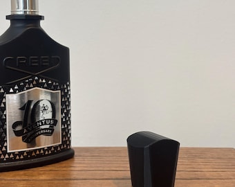 Creed Fragrance Bottle Cap – 3D Printed Replacement Cap – Fits Aventus & Compatible 100ml Bottles